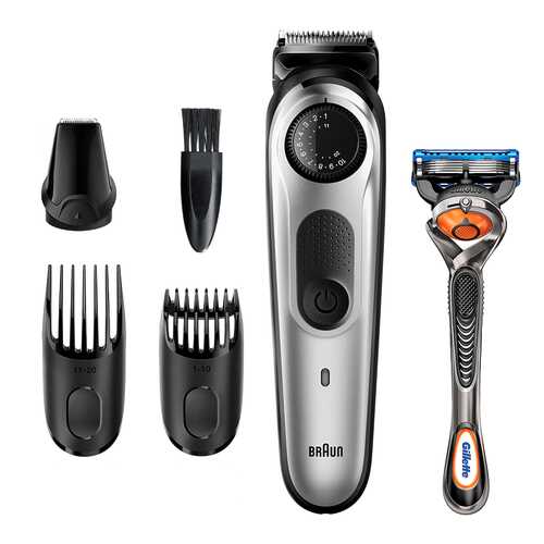 Триммер для бороды Braun BT5260 + Бритва Gillette в Фианит-Ломбард