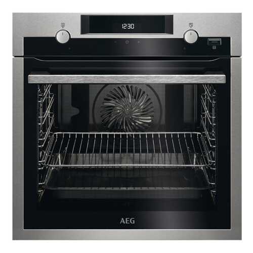 Встраиваемый электрический духовой шкаф AEG BEM455120M Grey/Black в Фианит-Ломбард