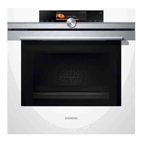 Встраиваемый электрический духовой шкаф Siemens HN678G4W1 White в Фианит-Ломбард