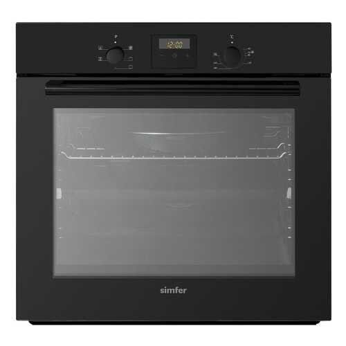 Встраиваемый электрический духовой шкаф Simfer B6EB56112 Silver/Black в Фианит-Ломбард
