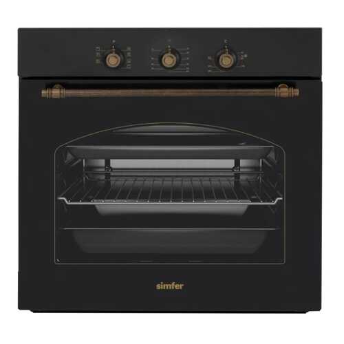 Встраиваемый электрический духовой шкаф Simfer B6EL18017 Black в Фианит-Ломбард