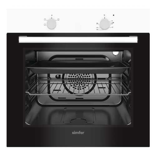 Встраиваемый электрический духовой шкаф Simfer B6EW04000 White в Фианит-Ломбард
