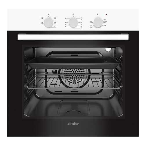Встраиваемый электрический духовой шкаф Simfer B6EW16011 White в Фианит-Ломбард
