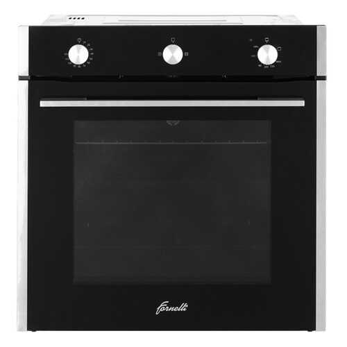 Встраиваемый газовый духовой шкаф Fornelli FGA 60 Destro IX/BL Black в Фианит-Ломбард