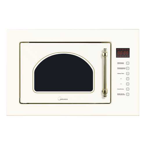 Встраиваемая микроволновая печь с грилем Midea Retro MI 9252 RGI-B в Фианит-Ломбард