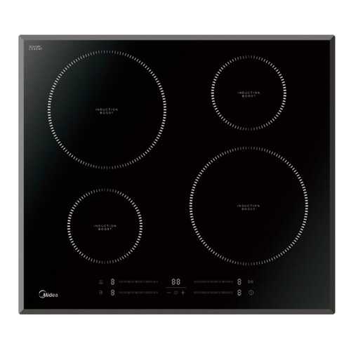 Встраиваемая электрическая панель Midea MIH65742F Black в Фианит-Ломбард
