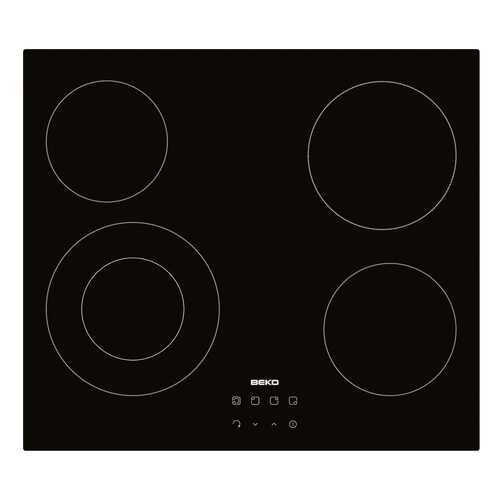 Встраиваемая варочная панель электрическая Beko HIC 64402 X Black в Фианит-Ломбард
