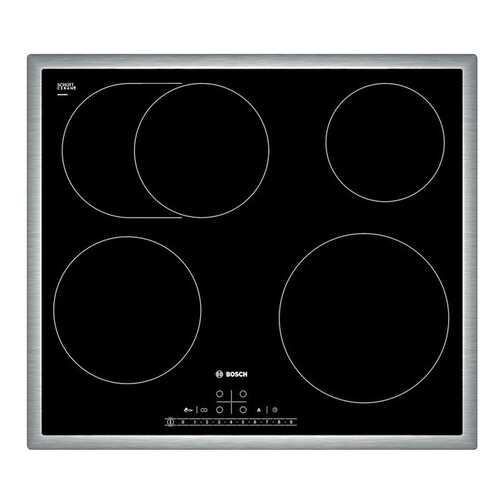 Встраиваемая варочная панель электрическая Bosch PKB 645F17 Black в Фианит-Ломбард