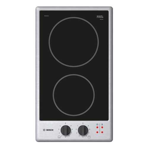Встраиваемая варочная панель электрическая Bosch PKE345CA1 Silver/Black в Фианит-Ломбард