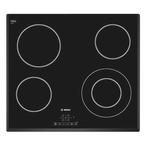 Встраиваемая варочная панель электрическая Bosch PKF651B17 Black в Фианит-Ломбард