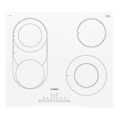Встраиваемая варочная панель электрическая Bosch PKM 652 FP 1E White в Фианит-Ломбард