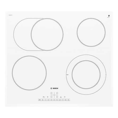 Встраиваемая варочная панель электрическая Bosch PKN 652 FP 1E White в Фианит-Ломбард