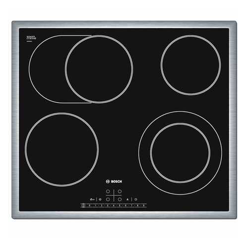 Встраиваемая варочная панель электрическая Bosch PKN645F17R Black в Фианит-Ломбард