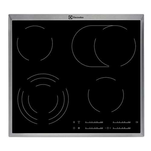 Встраиваемая варочная панель электрическая Electrolux EHF56547ХK Black в Фианит-Ломбард