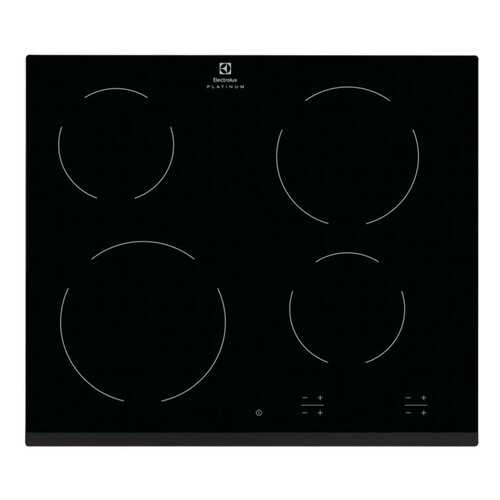 Встраиваемая варочная панель электрическая Electrolux EHF96240FK Black в Фианит-Ломбард