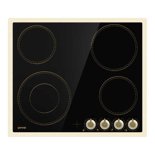 Встраиваемая варочная панель электрическая Gorenje EC 642 CLI Beige/Black в Фианит-Ломбард
