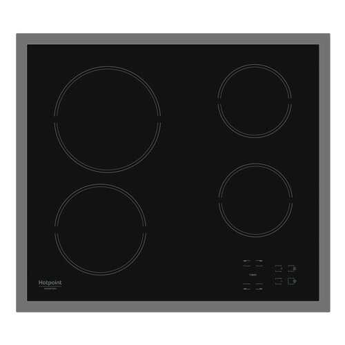Встраиваемая варочная панель электрическая Hotpoint-Ariston HAR 641 X Black в Фианит-Ломбард