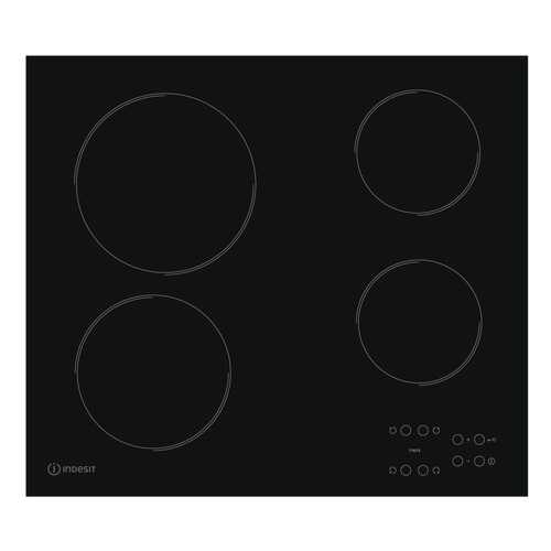 Встраиваемая варочная панель электрическая Indesit RI 161 C Black в Фианит-Ломбард