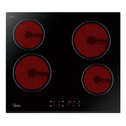 Встраиваемая варочная панель электрическая Midea MCH 64260 F Black в Фианит-Ломбард