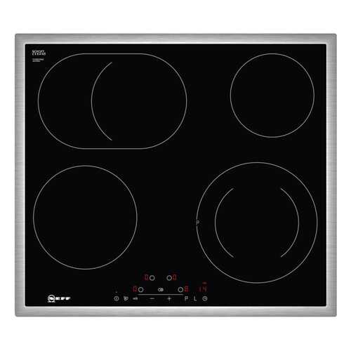 Встраиваемая варочная панель электрическая Neff T16BD76N0 Black в Фианит-Ломбард