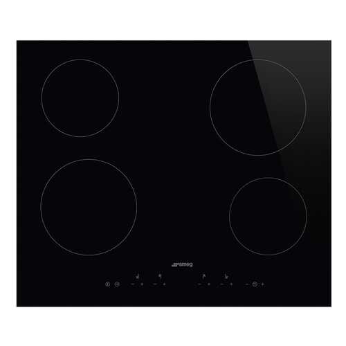 Встраиваемая варочная панель электрическая Smeg SE364TD Black в Фианит-Ломбард