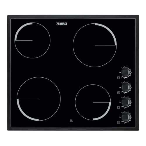 Встраиваемая варочная панель электрическая Zanussi ZEV56140NB Black в Фианит-Ломбард