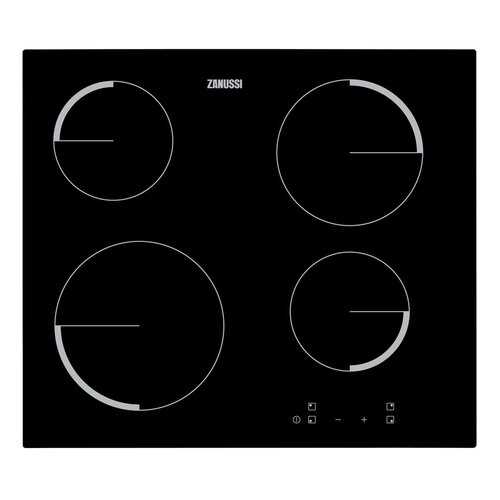 Встраиваемая варочная панель электрическая Zanussi ZEV56240FA Black в Фианит-Ломбард