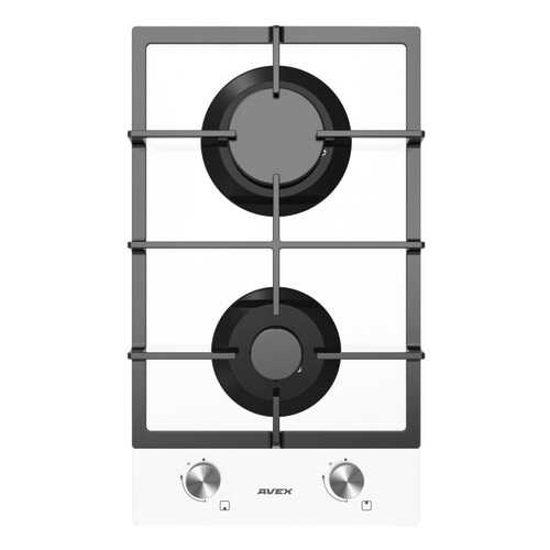 Встраиваемая варочная панель газовая AVEX HM 3022 W White в Фианит-Ломбард