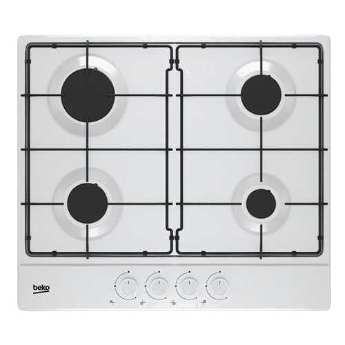Встраиваемая варочная панель газовая Beko HIAG64223W White в Фианит-Ломбард