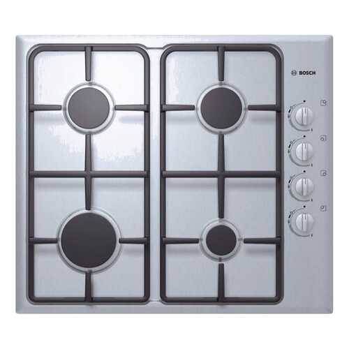 Встраиваемая варочная панель газовая Bosch PBP6C5B90 Silver в Фианит-Ломбард