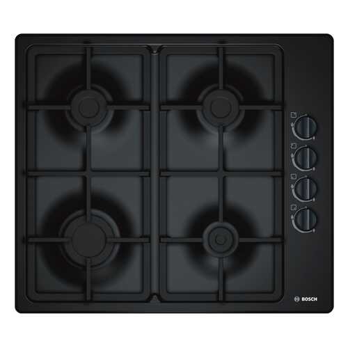 Встраиваемая варочная панель газовая Bosch pBP6C6B90 Black в Фианит-Ломбард