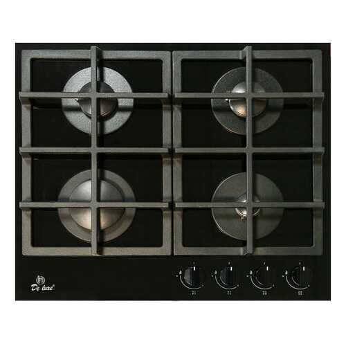 Встраиваемая варочная панель газовая DeLuxe GG4 750229F-060 Black в Фианит-Ломбард