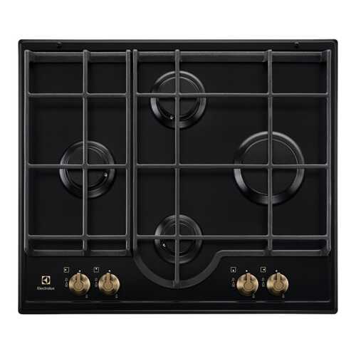 Встраиваемая варочная панель газовая Electrolux GPE362RBB Black в Фианит-Ломбард