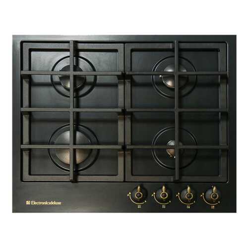 Встраиваемая варочная панель газовая Electronicsdeluxe TG4 750231 F-025 ЧР Black в Фианит-Ломбард