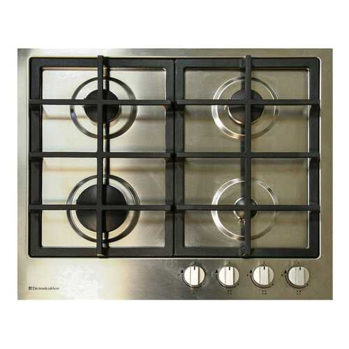 Встраиваемая варочная панель газовая Electronicsdeluxe TG4 750231F-021 Silver в Фианит-Ломбард