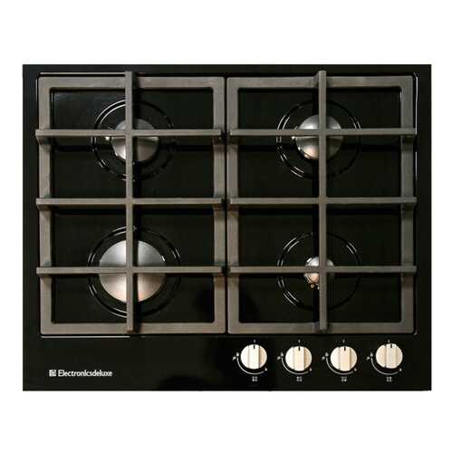 Встраиваемая варочная панель газовая Electronicsdeluxe TG4 750231F-040 Black в Фианит-Ломбард