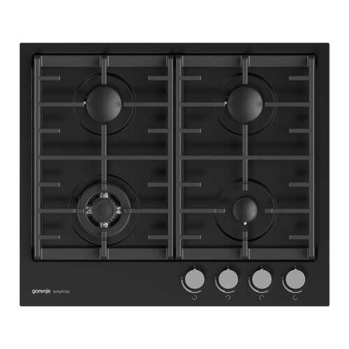 Встраиваемая варочная панель газовая Gorenje G6SY2B Black в Фианит-Ломбард