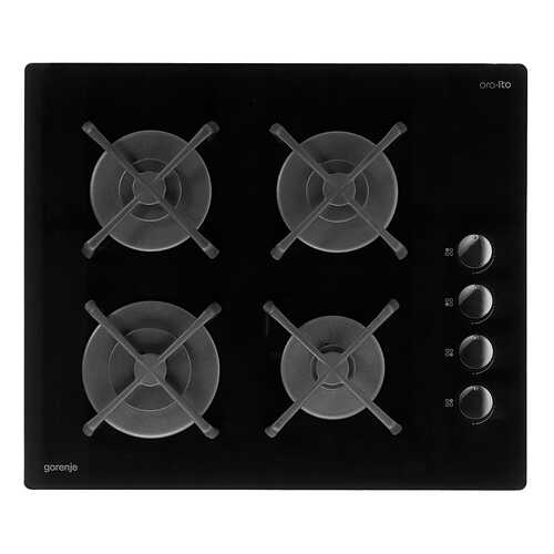 Встраиваемая варочная панель газовая Gorenje GHS64-ORA-S Black в Фианит-Ломбард