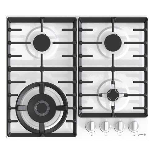 Встраиваемая варочная панель газовая Gorenje GW641W White в Фианит-Ломбард