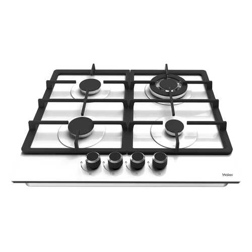 Встраиваемая варочная панель газовая Haier HHX-G64CWW White в Фианит-Ломбард