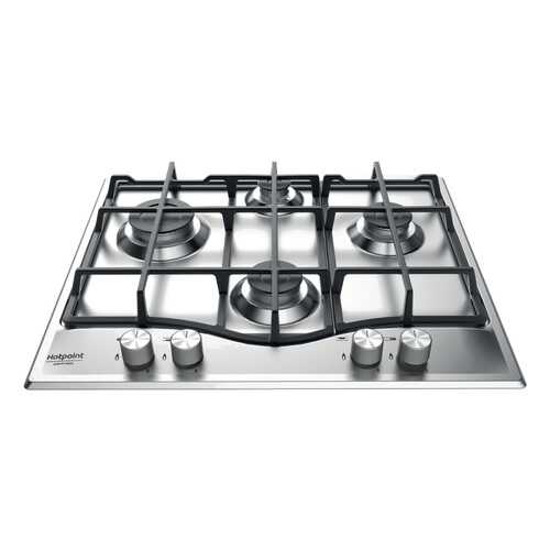 Встраиваемая варочная панель газовая Hotpoint-Ariston 641 T/IX/HA RU Silver в Фианит-Ломбард