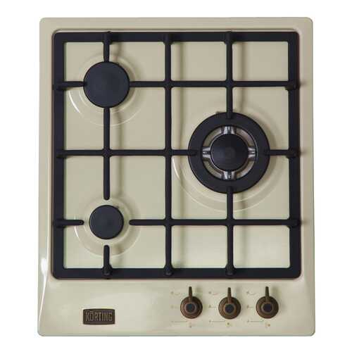 Встраиваемая варочная панель газовая Korting HG 465 CTRB Beige в Фианит-Ломбард