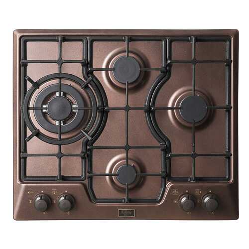 Встраиваемая варочная панель газовая Korting HG 6115 CTRC Brown в Фианит-Ломбард