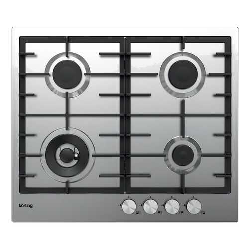 Встраиваемая варочная панель газовая Korting HG 630 CTX PRO Silver в Фианит-Ломбард