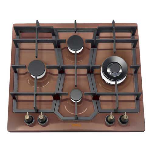 Встраиваемая варочная панель газовая Korting HG 631 CTRC Brown в Фианит-Ломбард
