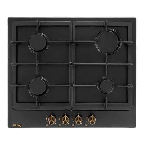 Встраиваемая варочная панель газовая Korting HG 660 CRN Black в Фианит-Ломбард