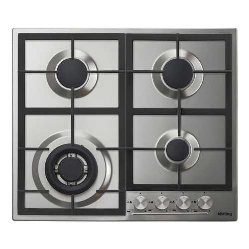 Встраиваемая варочная панель газовая Korting HG 665 CTX Silver в Фианит-Ломбард