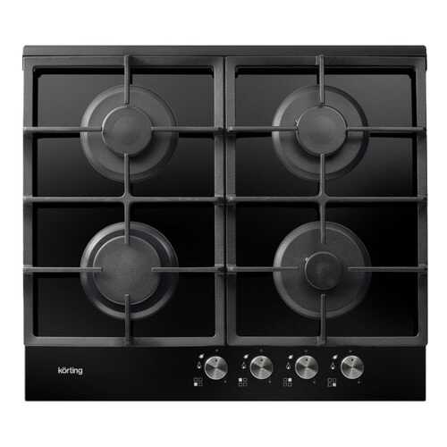 Встраиваемая варочная панель газовая Korting HGG 660 CN Black в Фианит-Ломбард