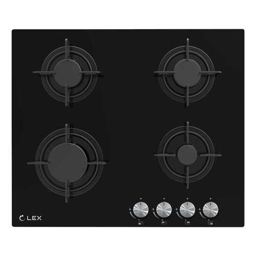 Встраиваемая варочная панель газовая LEX GVG 641 BL Black в Фианит-Ломбард
