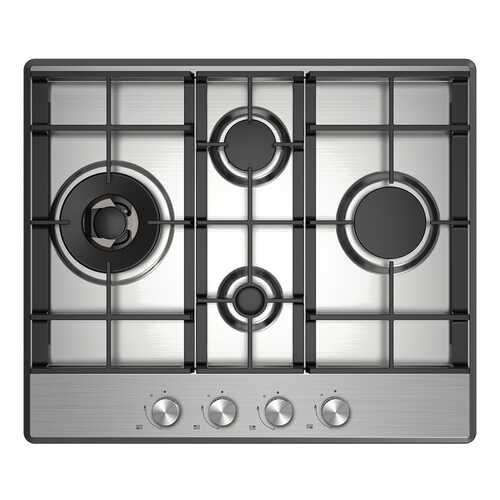 Встраиваемая варочная панель газовая Midea MG697TX Silver в Фианит-Ломбард